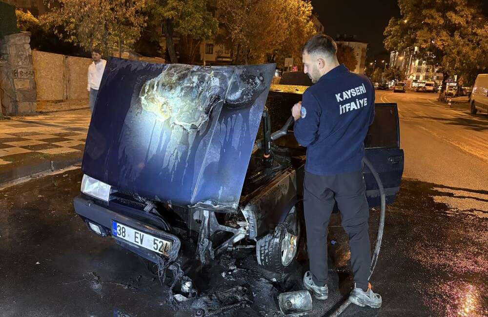 Kayseri'nin Melikgazi ilçesinde seyir