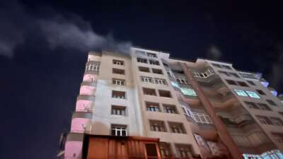 Niğde'de 9 katlı binanın en