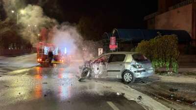 Kayseri'nin Melikgazi ilçesinde kontrolden çıkan