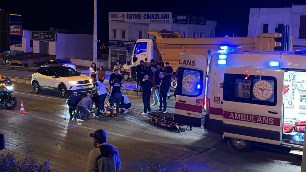 Motosikletin çarptığı yaya hayatını kaybetti Muğla’nın Bodrum ilçesinde motosikletin