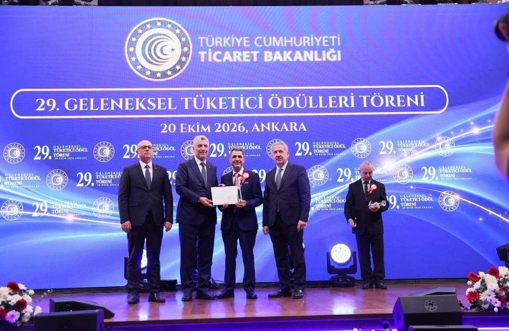 Bakan Bolat’tan Bursa’ya tüketici ödülü 29’uncu Geleneksel Tüketici Ödülleri