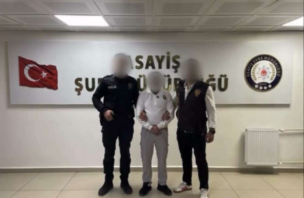 98 yıl hapis cezası ile aranan şahıs polisten kaçamadı Çankırı'da 98 yıl 3