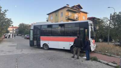 Uşak’ta şehir içi yolcu