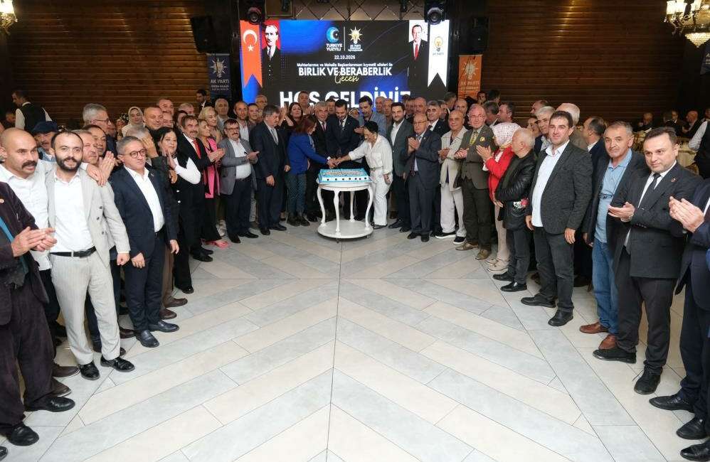 Bursa’da AK Parti’den birlik beraberlik gecesi AK Parti Osmangazi İlçe
