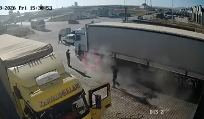 Tır tamirinde korkutan patlama: Facianın eşiğinden döndü Konya'nın Karapınar ilçesinde