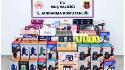 Muş’ta jandarma ekiplerince düzenlenen operasyonda,