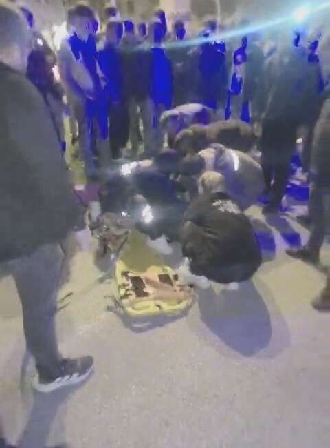 Kamyonun çarptığı genç ağır yaralandı Elazığ’ın Kovancılar ilçesinde