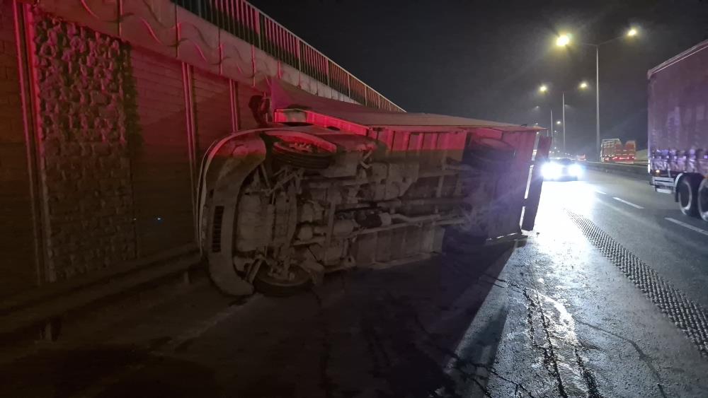 Eskişehir'de kontrolden çıkan marul