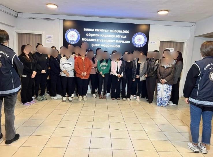 Bursa’da kaçak masörler sınır dışı edilecek Bursa'da yabancı uyruklu kadınların