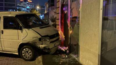 Kayseri’nin Kocasinan ilçesinde otomobil ile