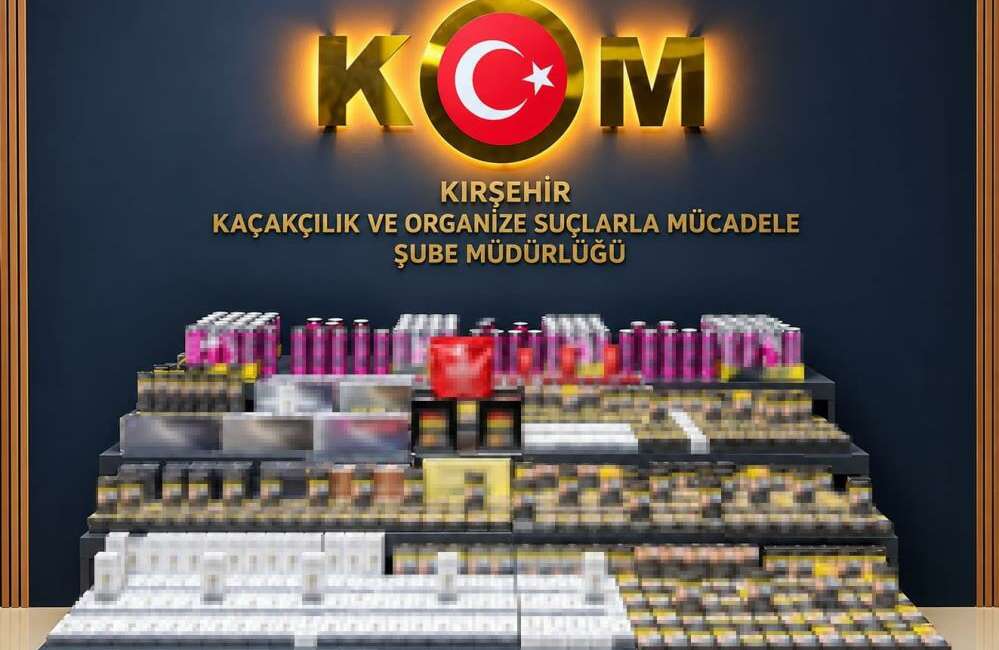 Kırşehir'de polis ekipleri tarafından
