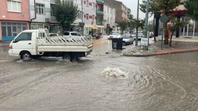 Karaman'da aniden bastıran ve yaklaşık