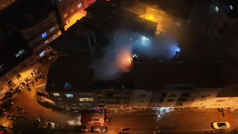 Kağıthane’de 5 katlı binanın