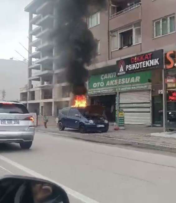 Bursa’da park halindeki