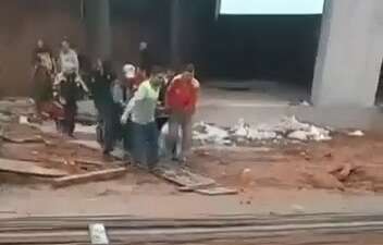 Bursa'nın Kestel ilçesindeki sanayi bölgesinde