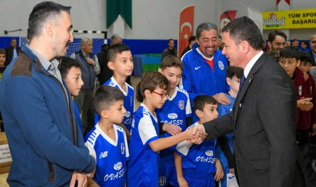 Osmangazi Belediyesi amatör spor kulüplerinin yanında Sağlıklı nesillerin yetişmesi amacıyla
