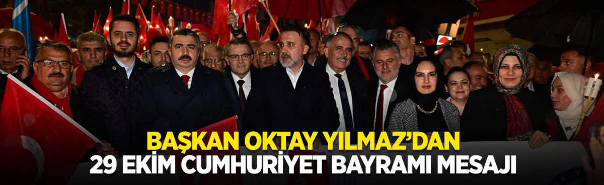 Yıldırım Belediye Başkanı Oktay Yılmaz,