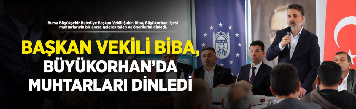 Bursa Büyükşehir Belediye Başkan Vekili