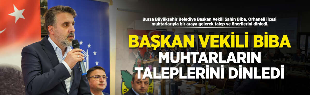 Bursa Büyükşehir Belediye Başkan Vekili