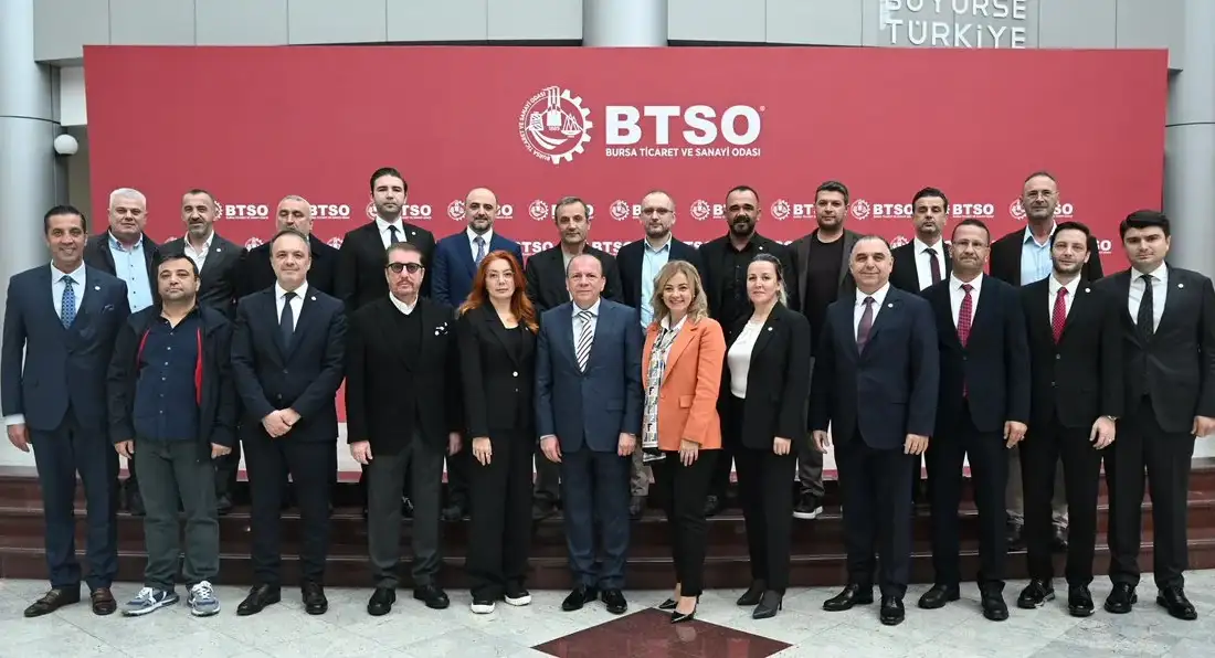 BTSO Başkanı Özer Matlı, 12 meslek komitesinin üyeleriyle buluştu Bursa Ticaret ve Sanayi