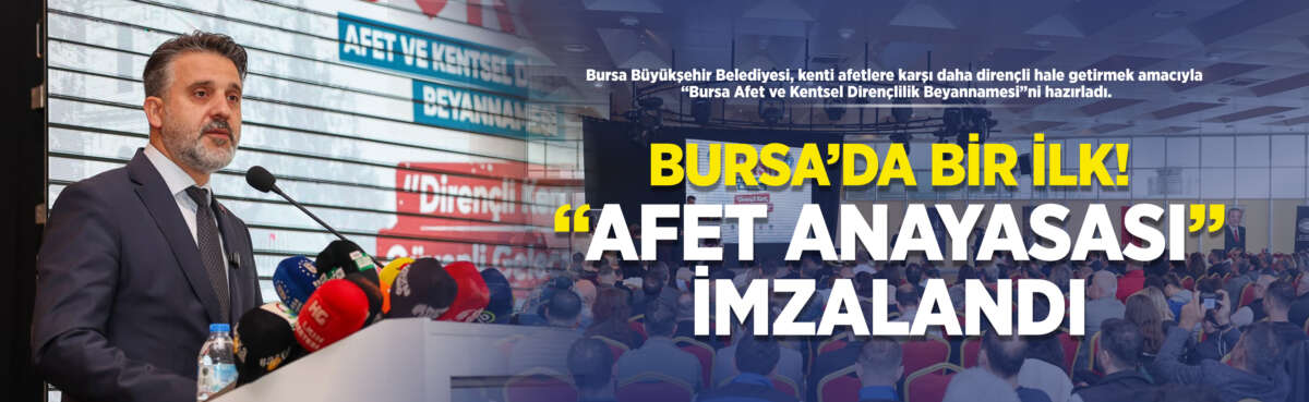 Bursa Büyükşehir Belediye Başkan Vekili