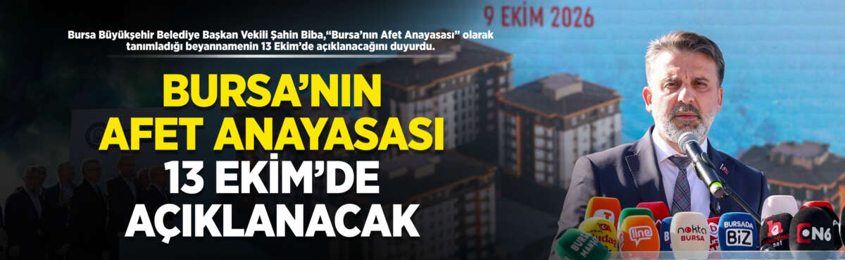 Bursa Büyükşehir Belediye Başkan Vekili