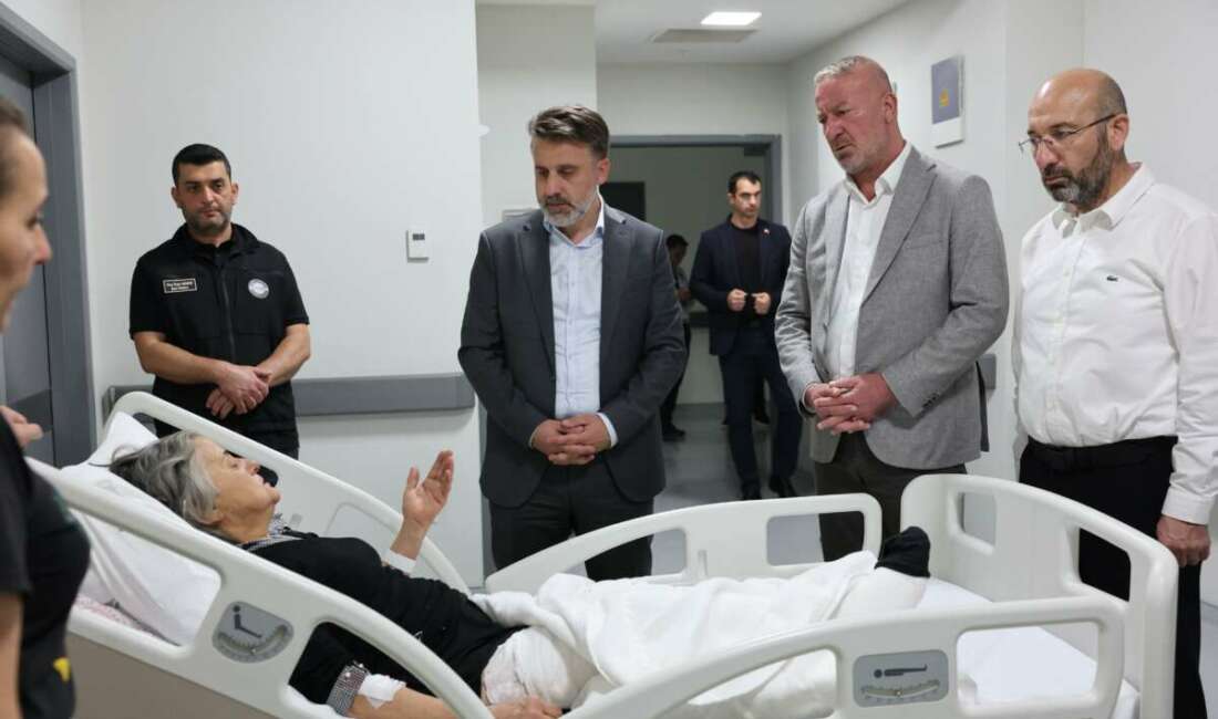 Başkan Vekili Biba, acı günde vatandaşları yalnız bırakmadı
