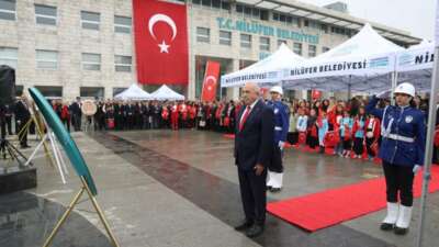 Nilüfer’de 29 Ekim Cumhuriyet Bayramı
