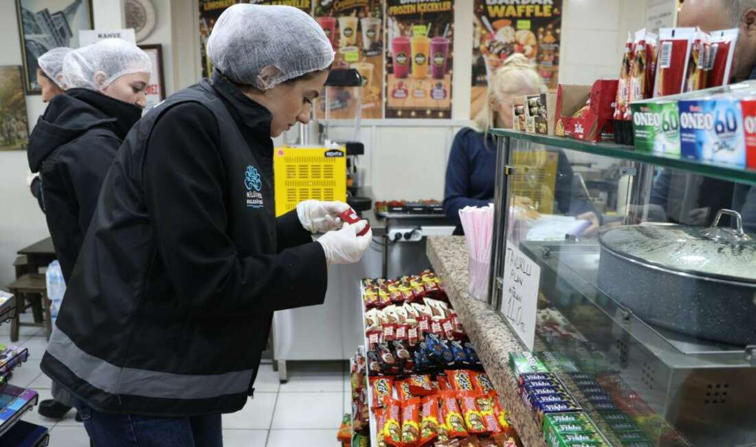 Nilüfer Belediyesi, gıda satışı yapan işletmeleri denetledi Nilüfer Belediyesi ekipleri, Bursa
