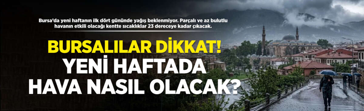 Hafta ortasından bu yana yağışlı