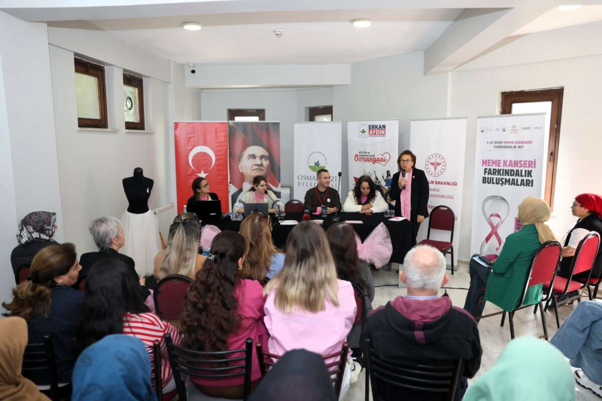 Osmangazi’de meme kanseri masaya yatırıldı!