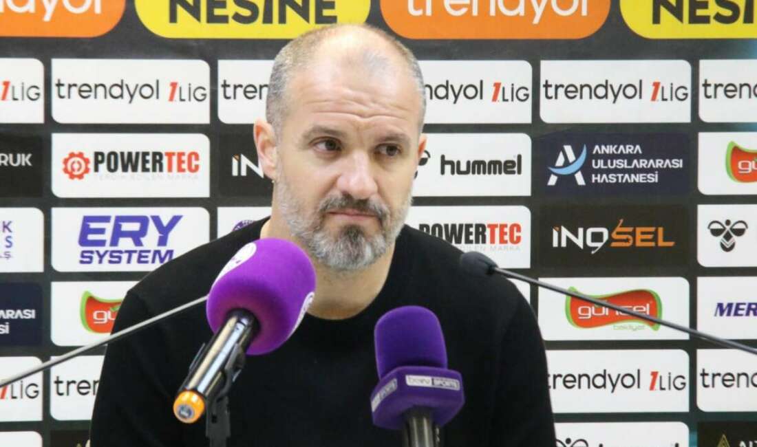 Mustafa Er’den liderlik mesajı: “Liderliği aldık” Bursaspor Teknik Direktörü Mustafa