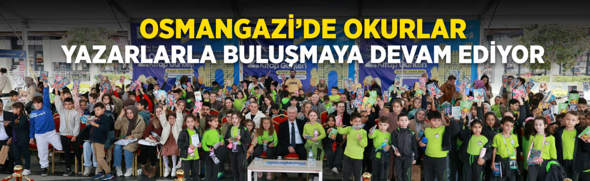 Osmangazi Belediyesi’nin kitapseverleri birbirinden değerli