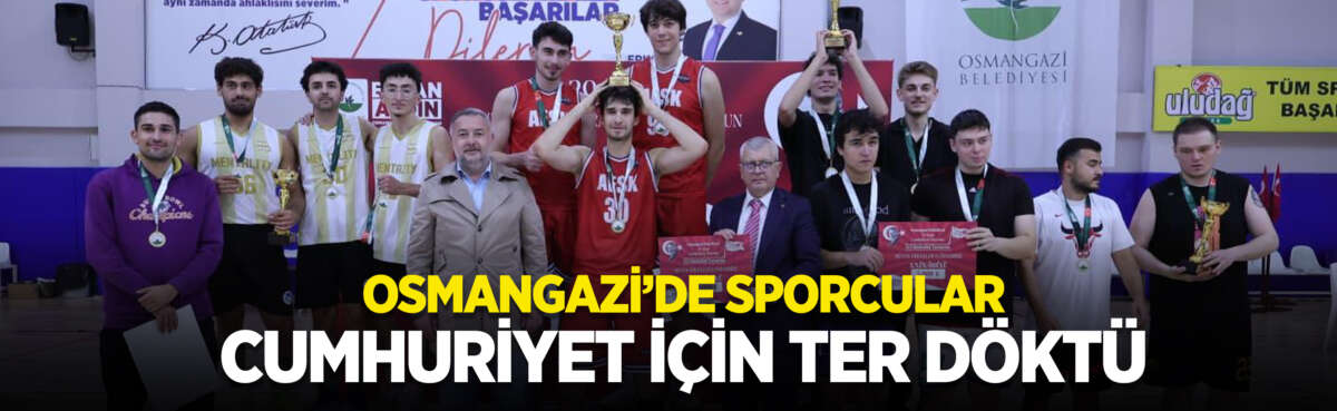 Osmangazi Belediyesi’nin Cumhuriyet’in 103’üncü yılı