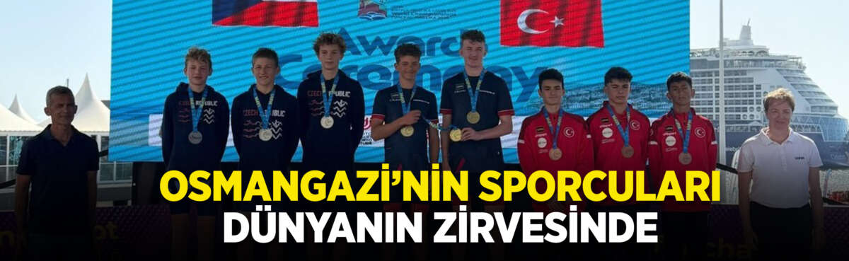 Osmangazi Belediyespor’un başarılı sporcuları Cemre