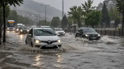 Karaman'da aniden bastıran ve yaklaşık