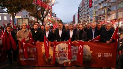 Bursa Büyükşehir Belediyesi’nin 29 Ekim