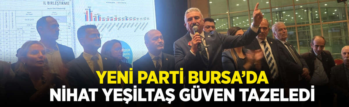 YENİ Parti Bursa 1. Olağan