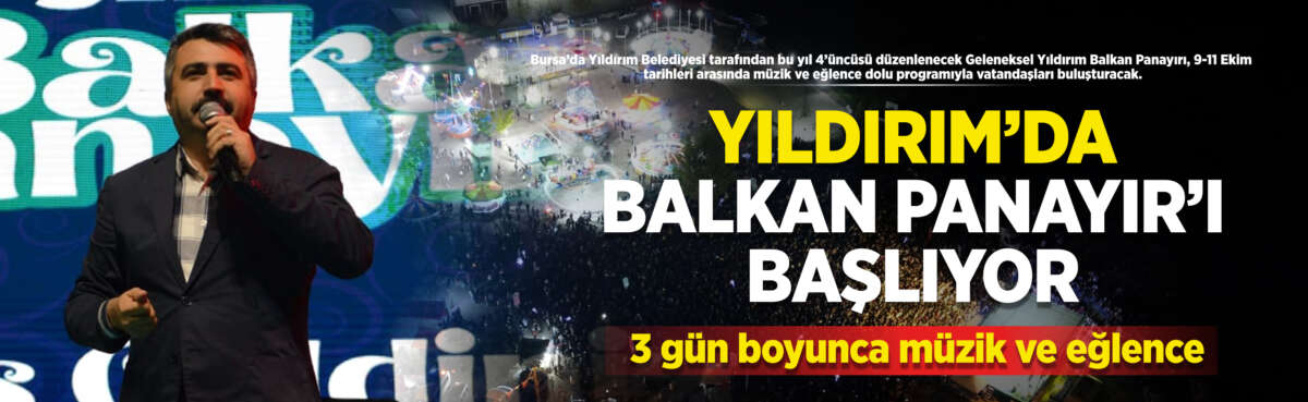 Bursa’da Yıldırım Belediyesi tarafından bu
