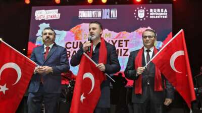 Bursa Büyükşehir Belediyesi’nin 29 Ekim