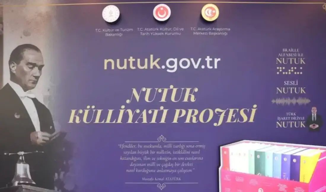 Atatürk’ün Nutuk’u 8 dilde dünyaya açılıyor Kültür ve Turizm Bakanı