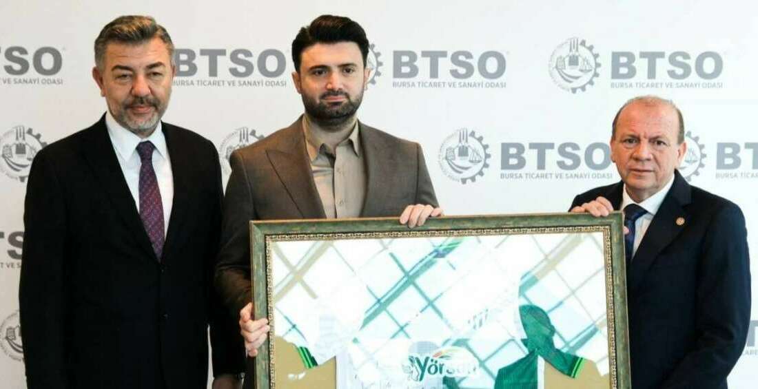 Bursaspor’dan BTSO Başkanı Matlı’ya hayırlı olsun ziyareti Bursaspor yönetimi, BTSO Başkanı
