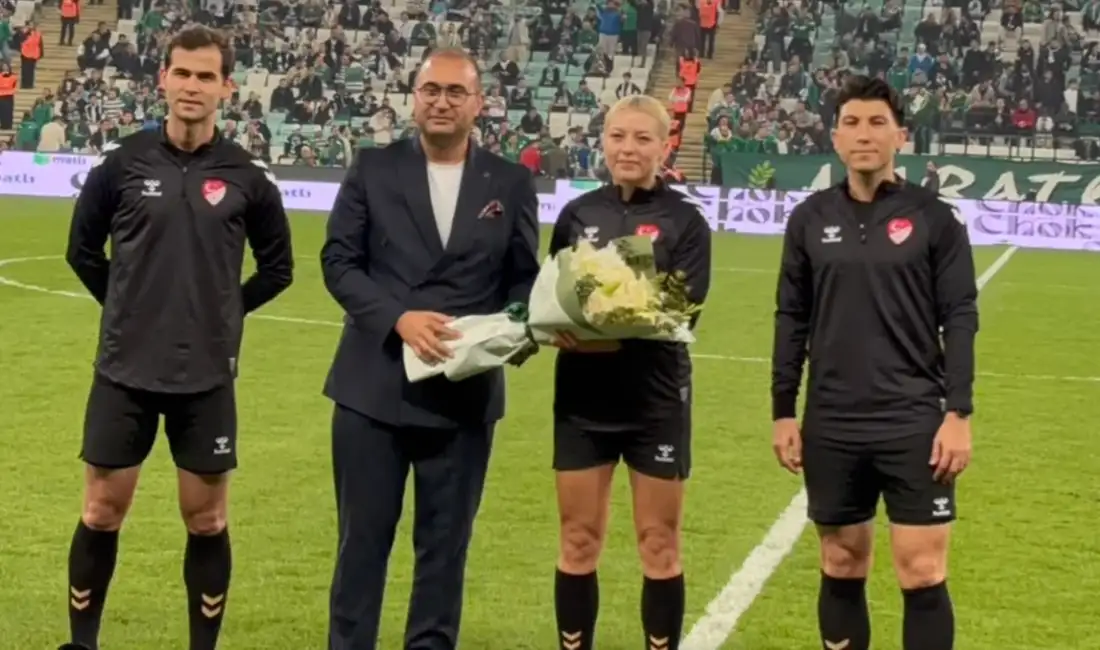 Bursaspor’dan anlamlı karşılama! Bursaspor 2. Başkanı Oğuzhan