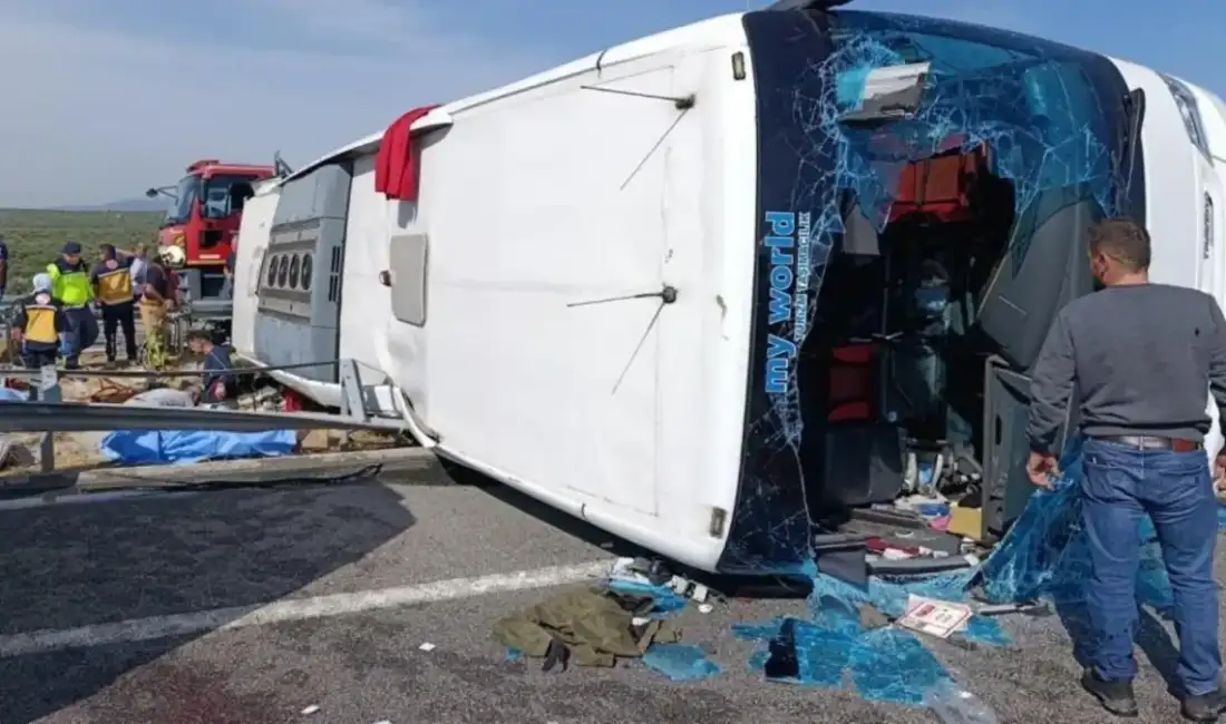 Manisa’nın Akhisar ilçesinde TIR