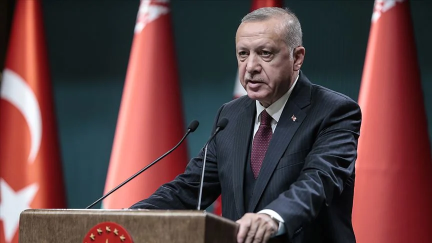 Cumhurbaşkanı Erdoğan, fon yasasının