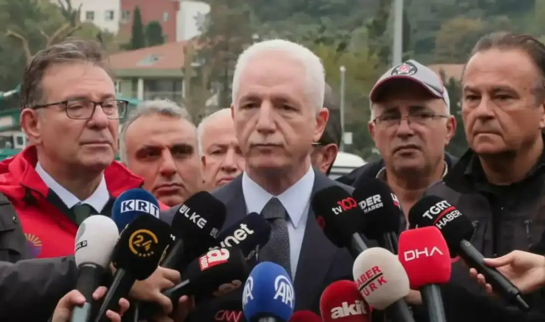 İstanbul’da selin bilançosu açıklandı İstanbul Ayazağa’da yaptığı açıklamada